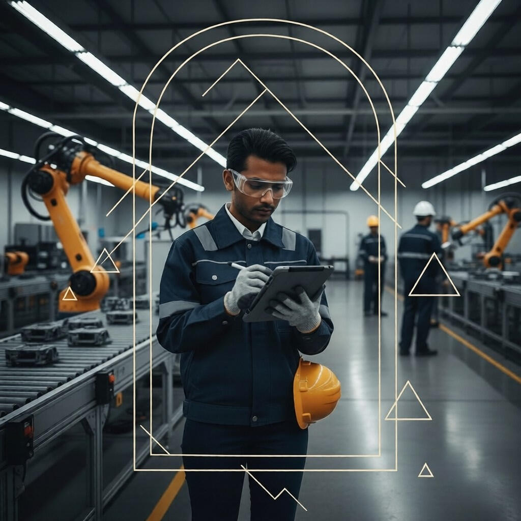 A field of white daisies stretching across open grass, lit by soft daylight